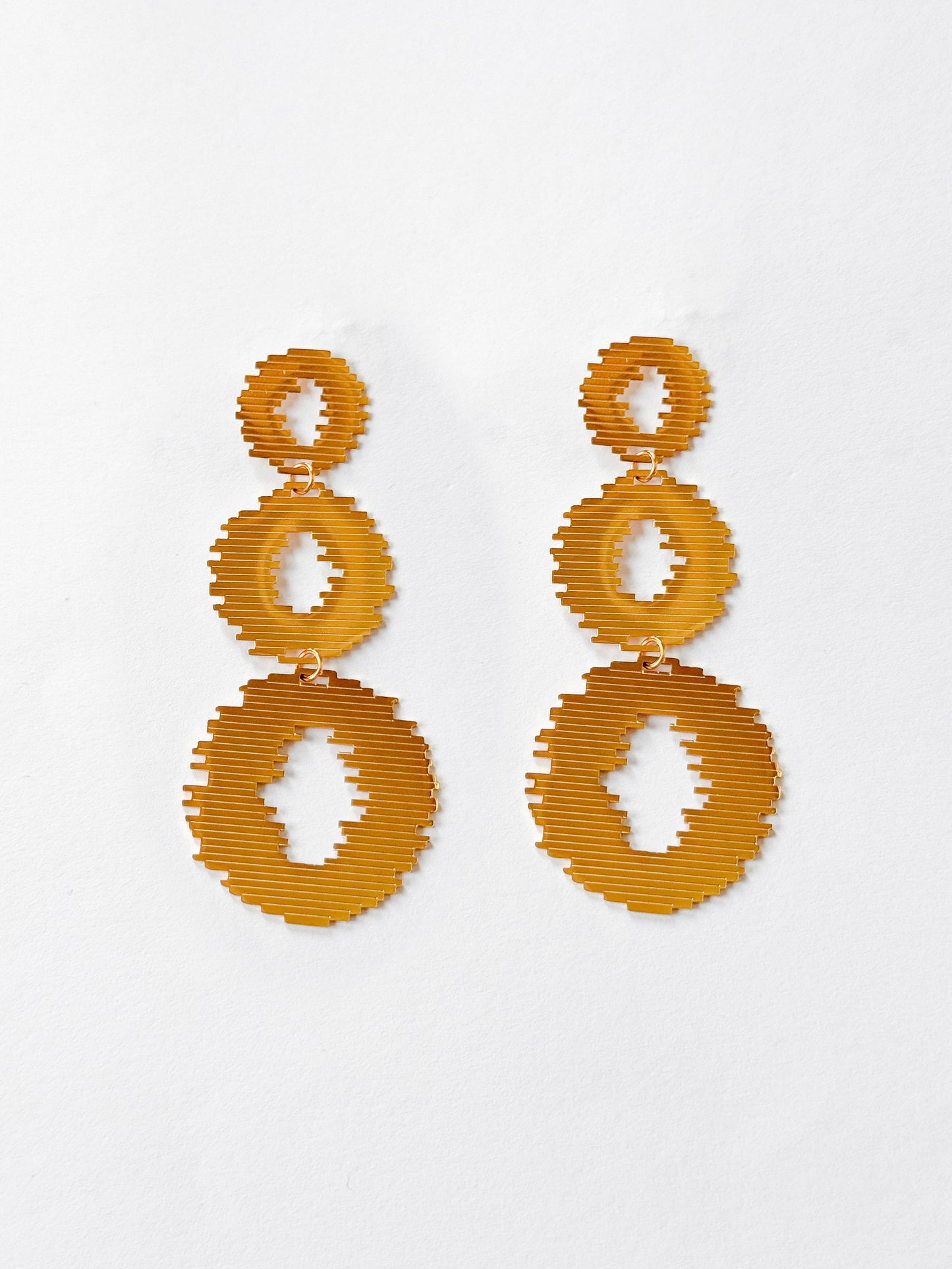 Aretes colgantes 3 circulos