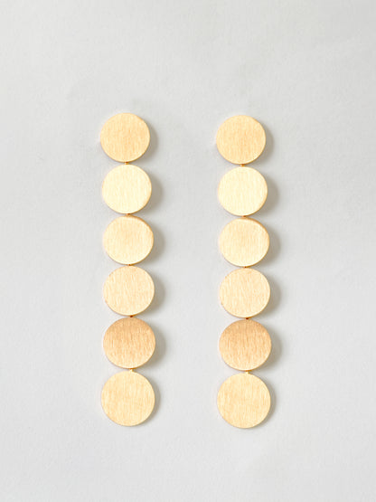 Aretes colgante circular