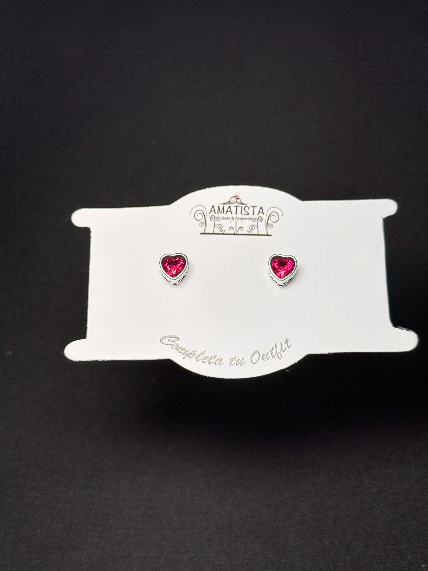 Topo corazón en bezel