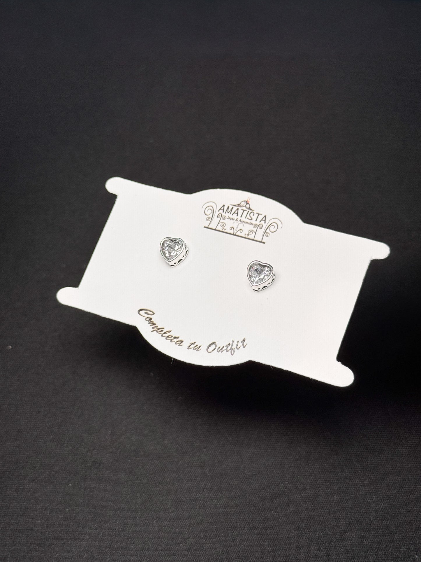 Topo corazón en bezel