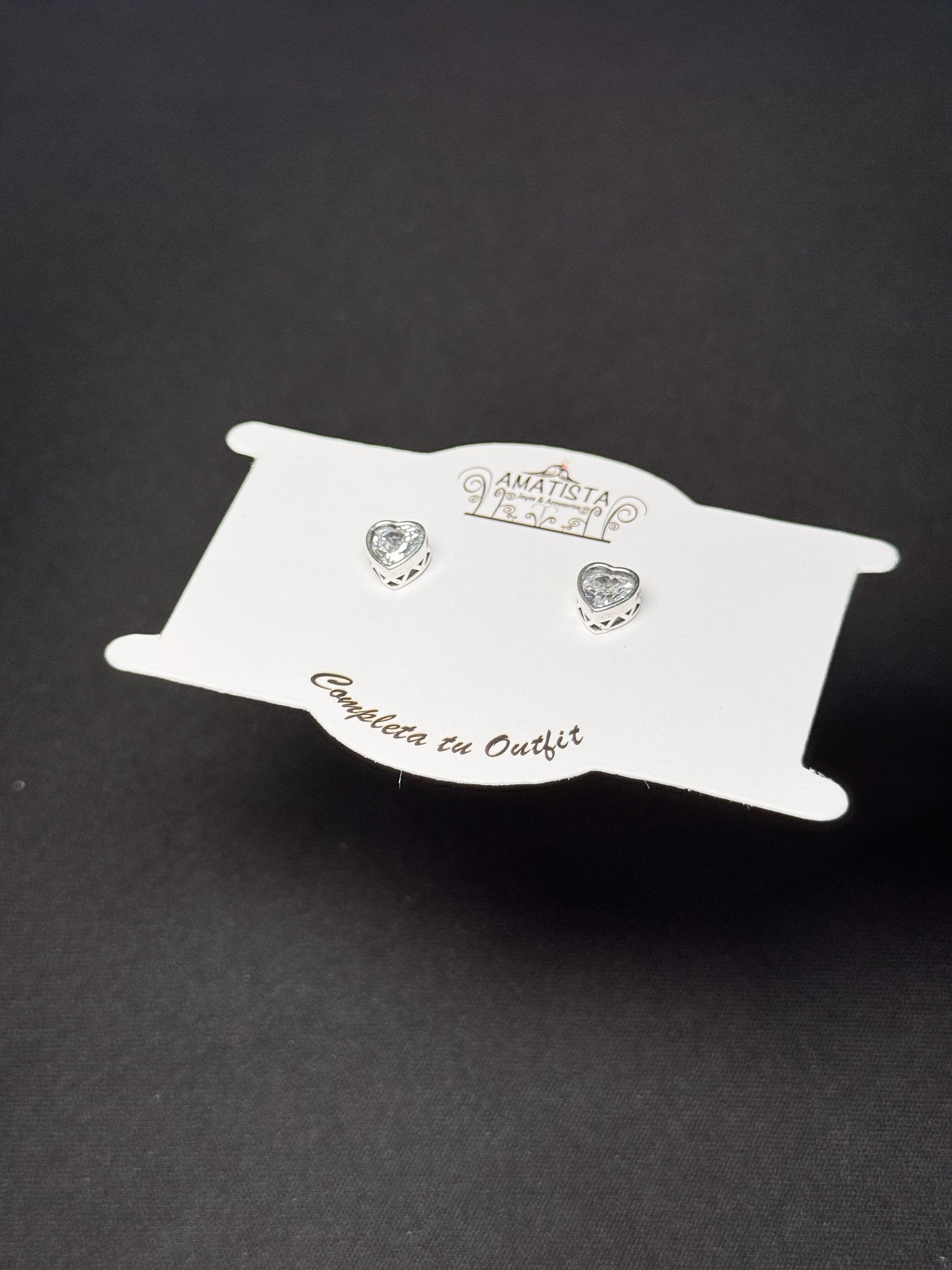 Topo corazón en bezel