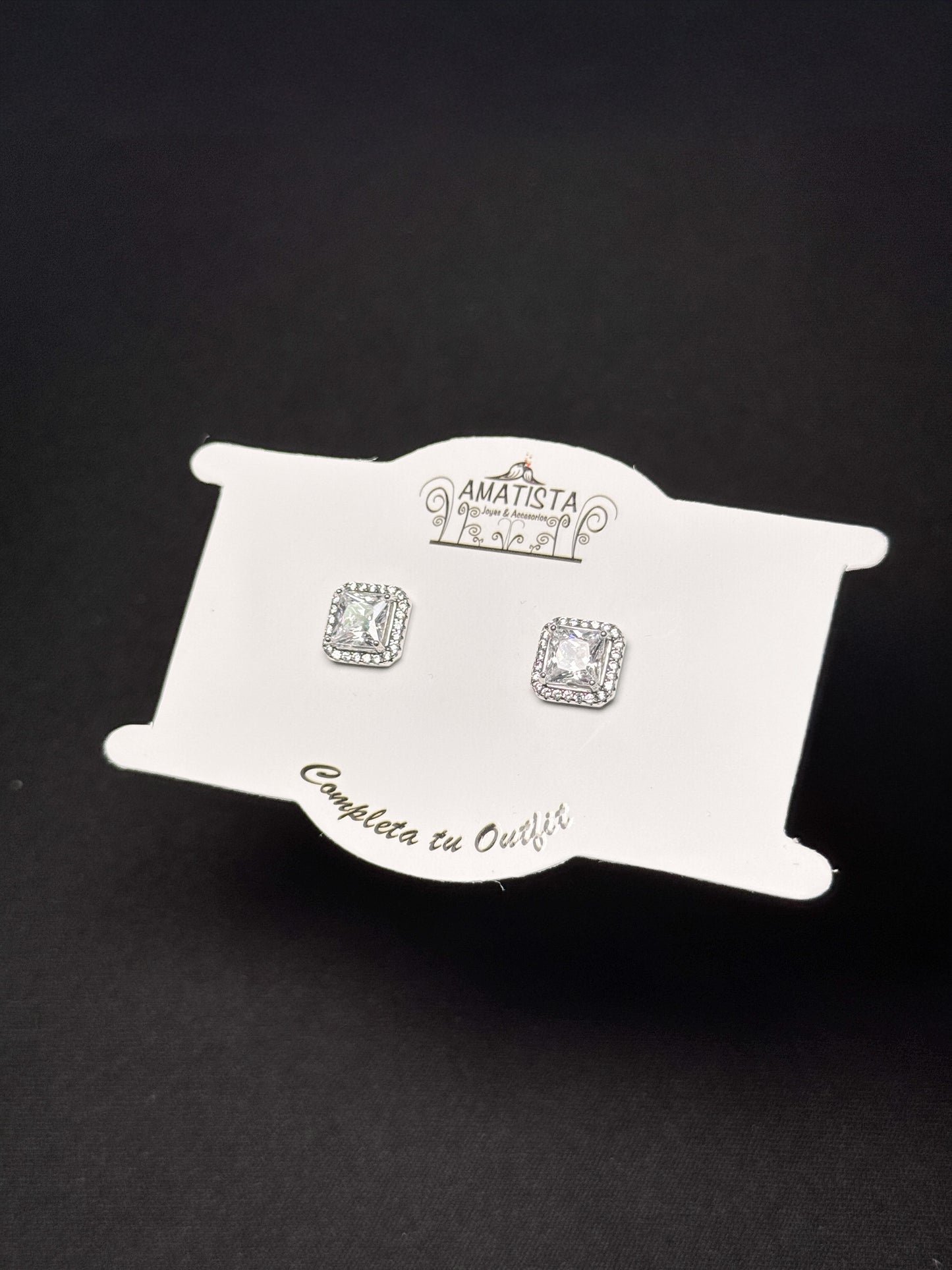 Topo cuadrado brillante