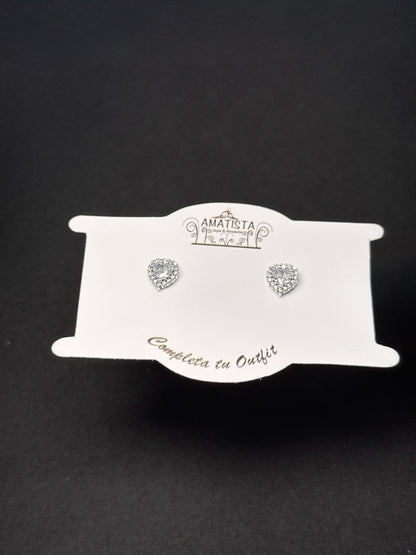 Corazón brillante enmarcado