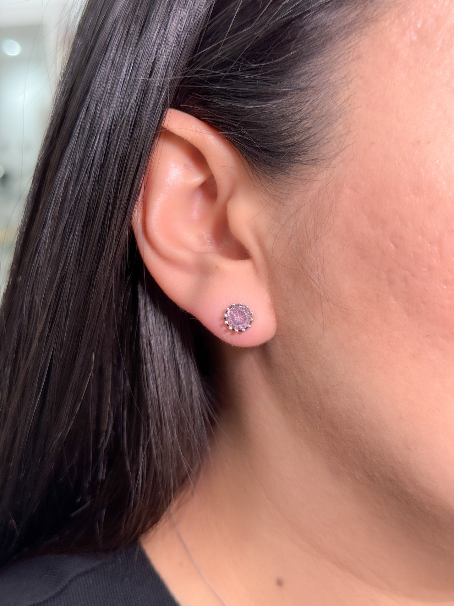 Topo circular facetado