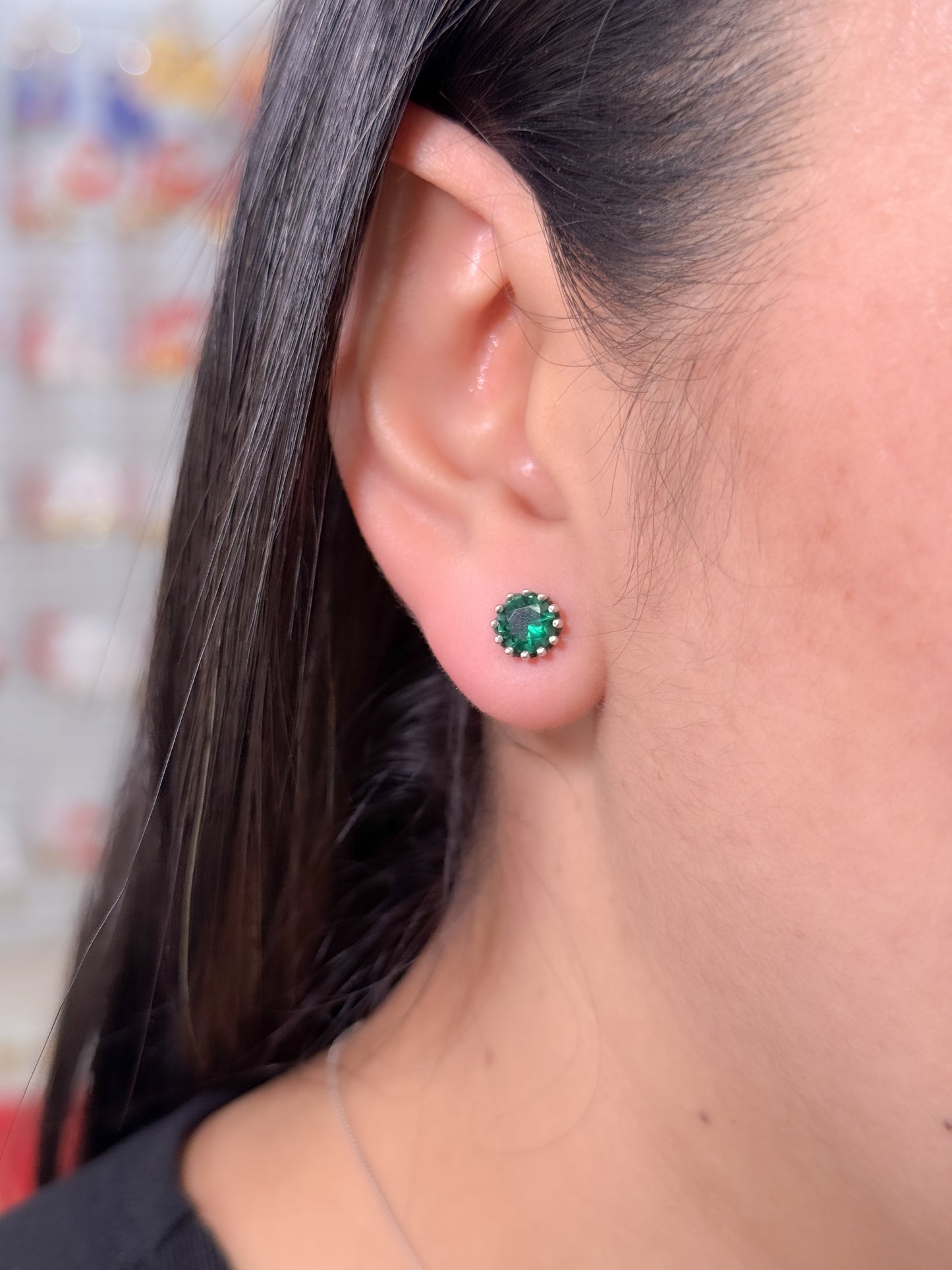 Topo circular facetado