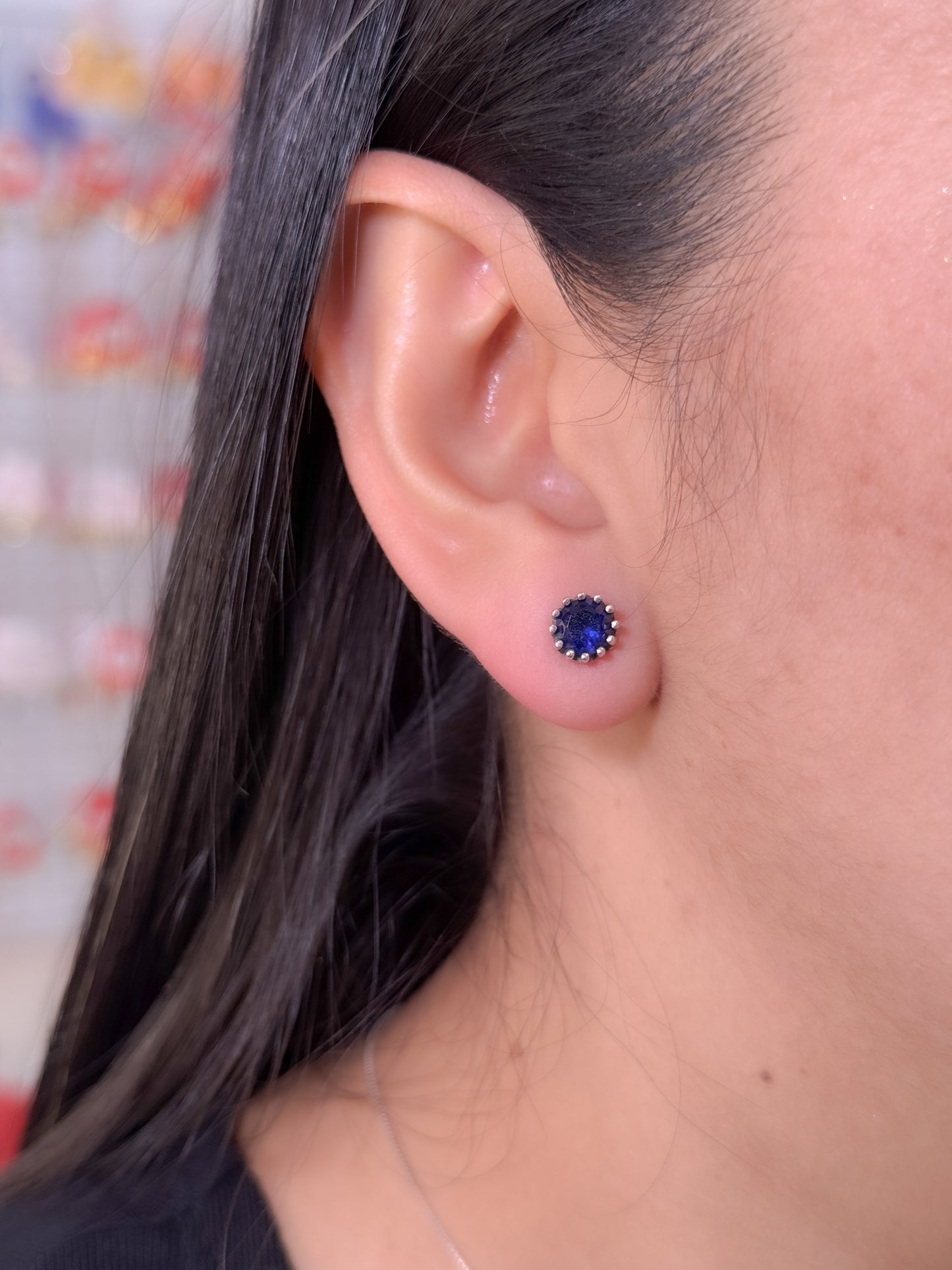 Topo circular facetado