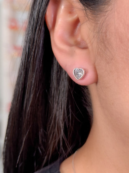 Topo corazón en bezel