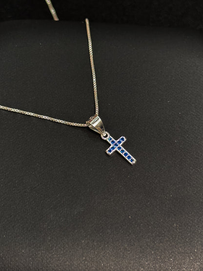 Cadena cruz colgante