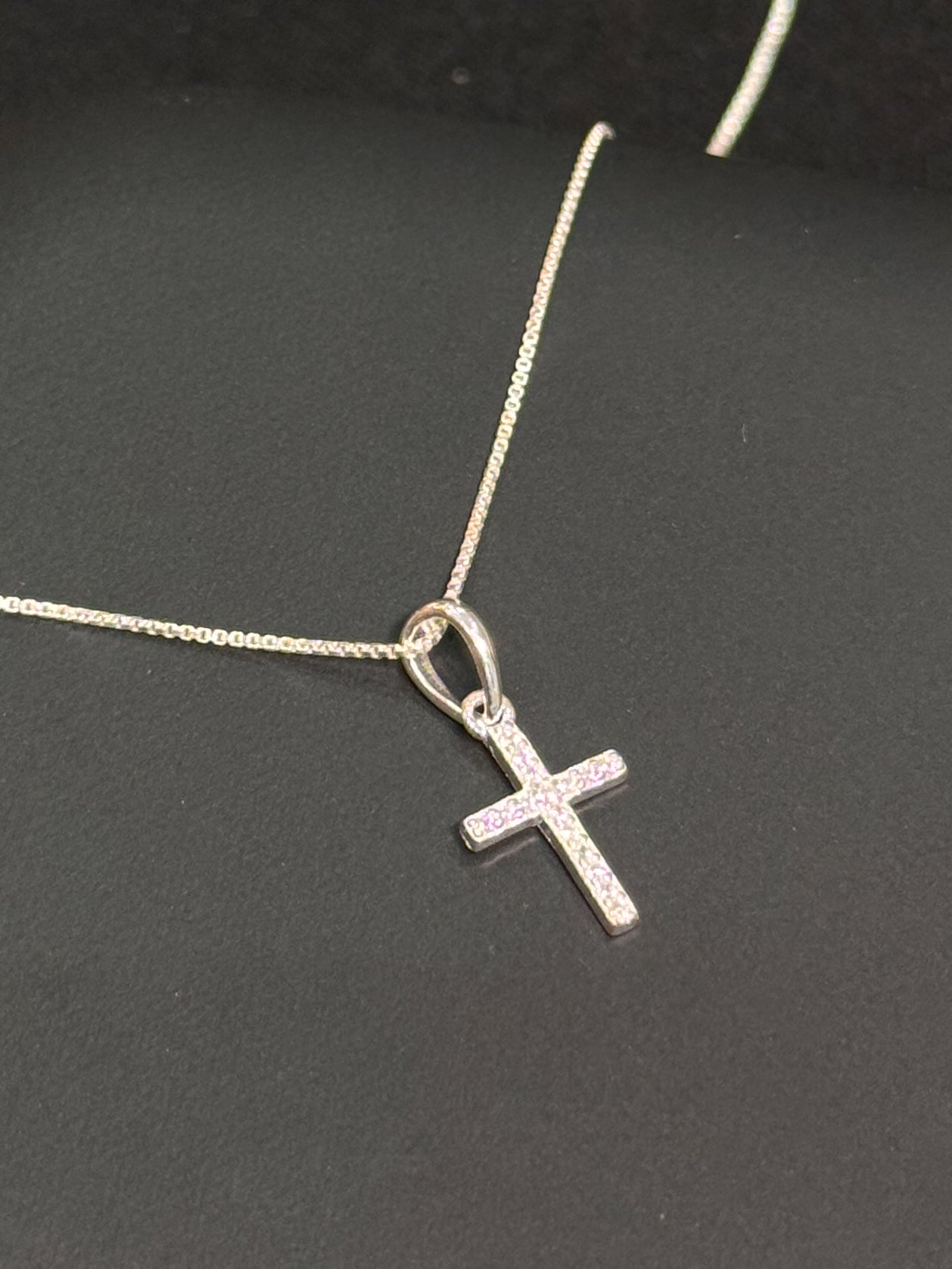 Cadena cruz colgante