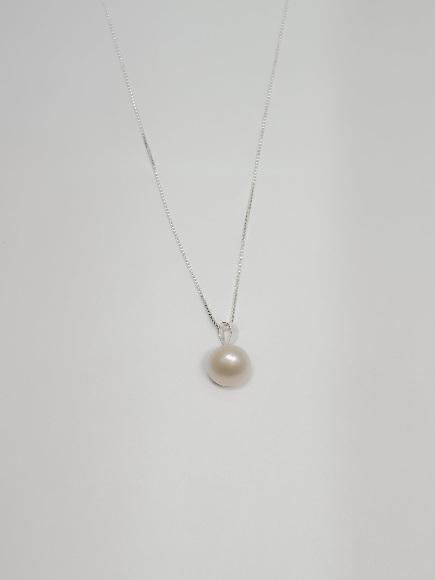 Cadena con perla natural