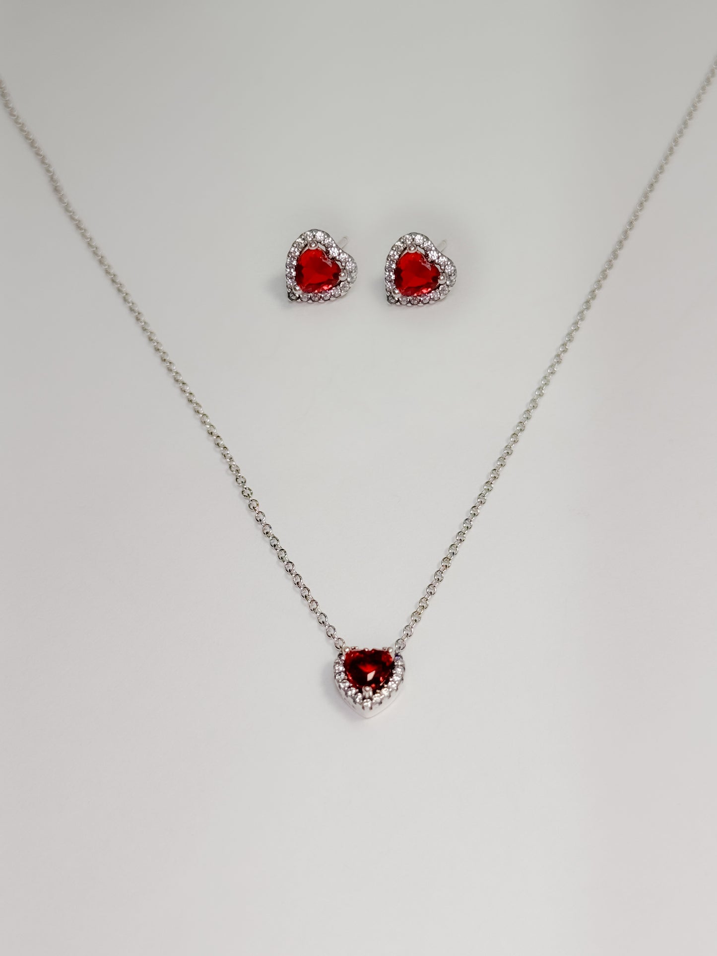 Juego corazón enmarcado