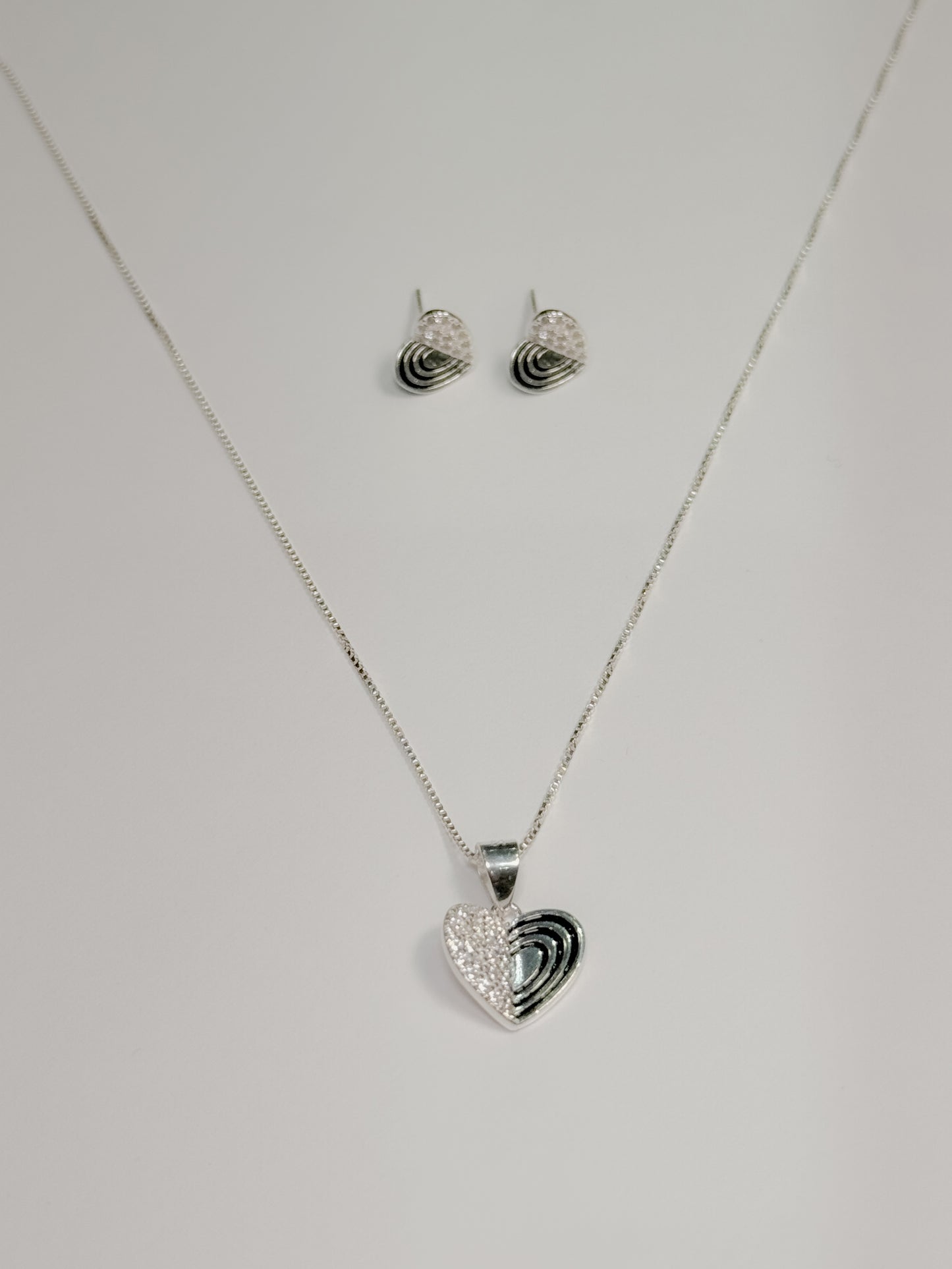 Juego corazón doble diseño