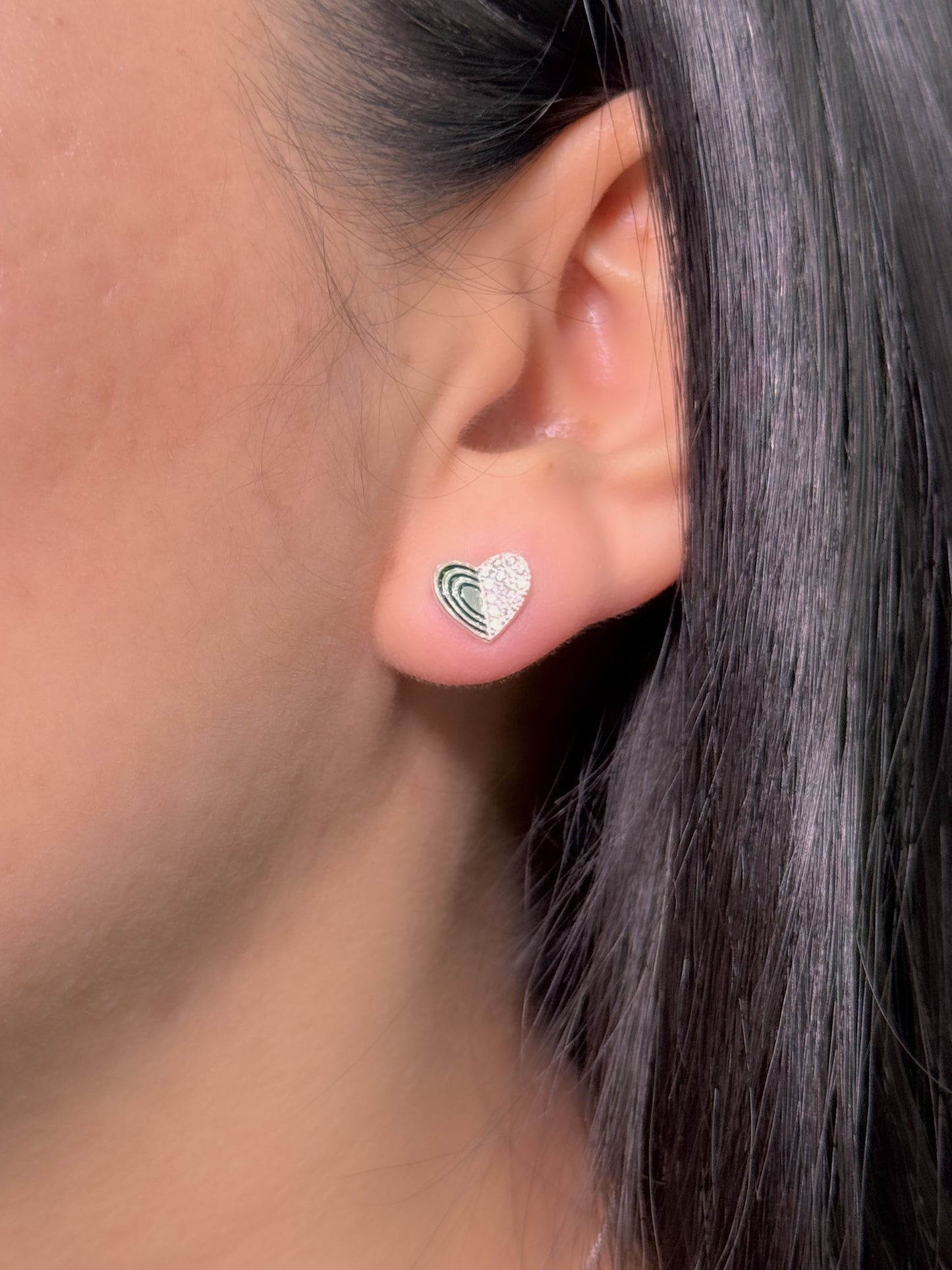 Juego corazón doble diseño