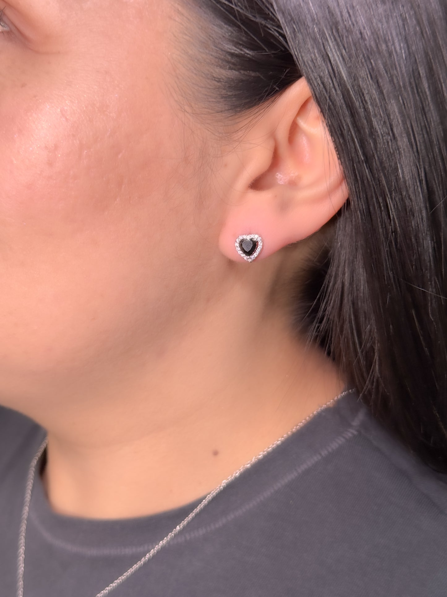 Juego corazón enmarcado