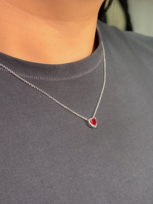 Juego corazón enmarcado