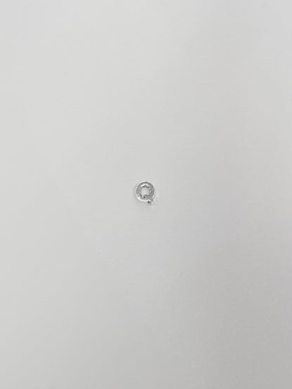 Cadena con inicial con dije pasante