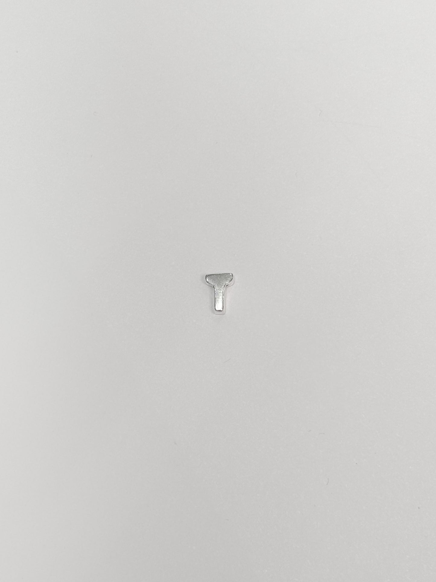 Cadena con inicial con dije pasante