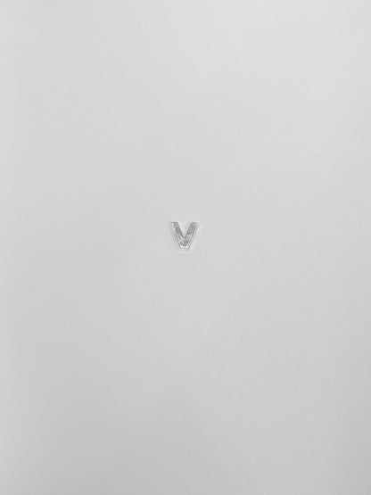 Cadena con inicial con dije pasante