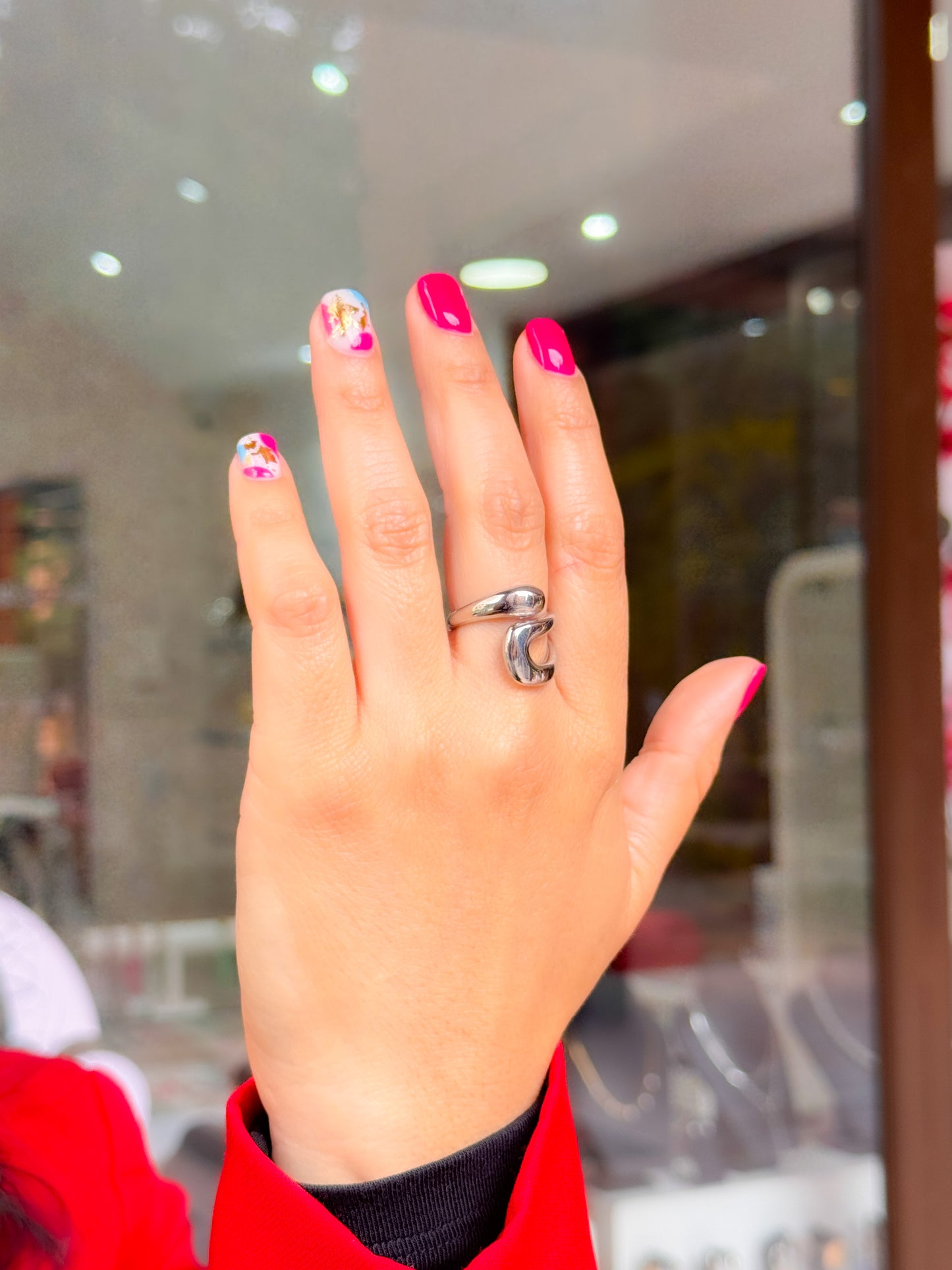 Anillo Eclipse Plateado