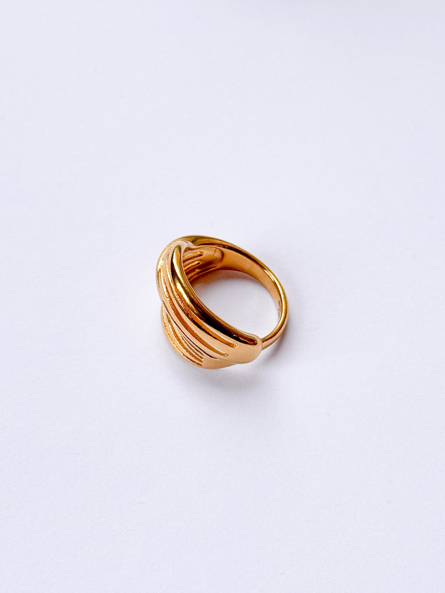 Anillo textura lineal