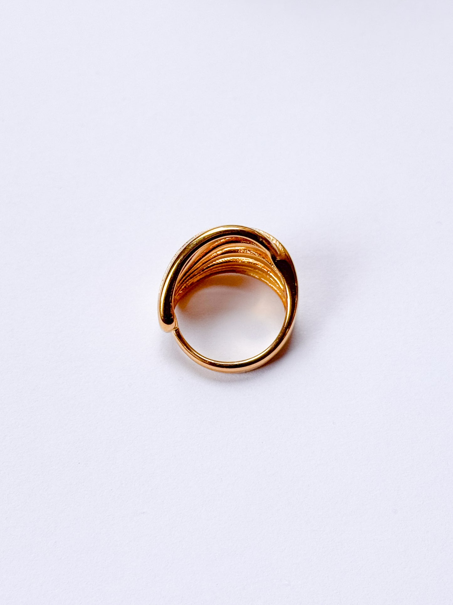 Anillo textura lineal