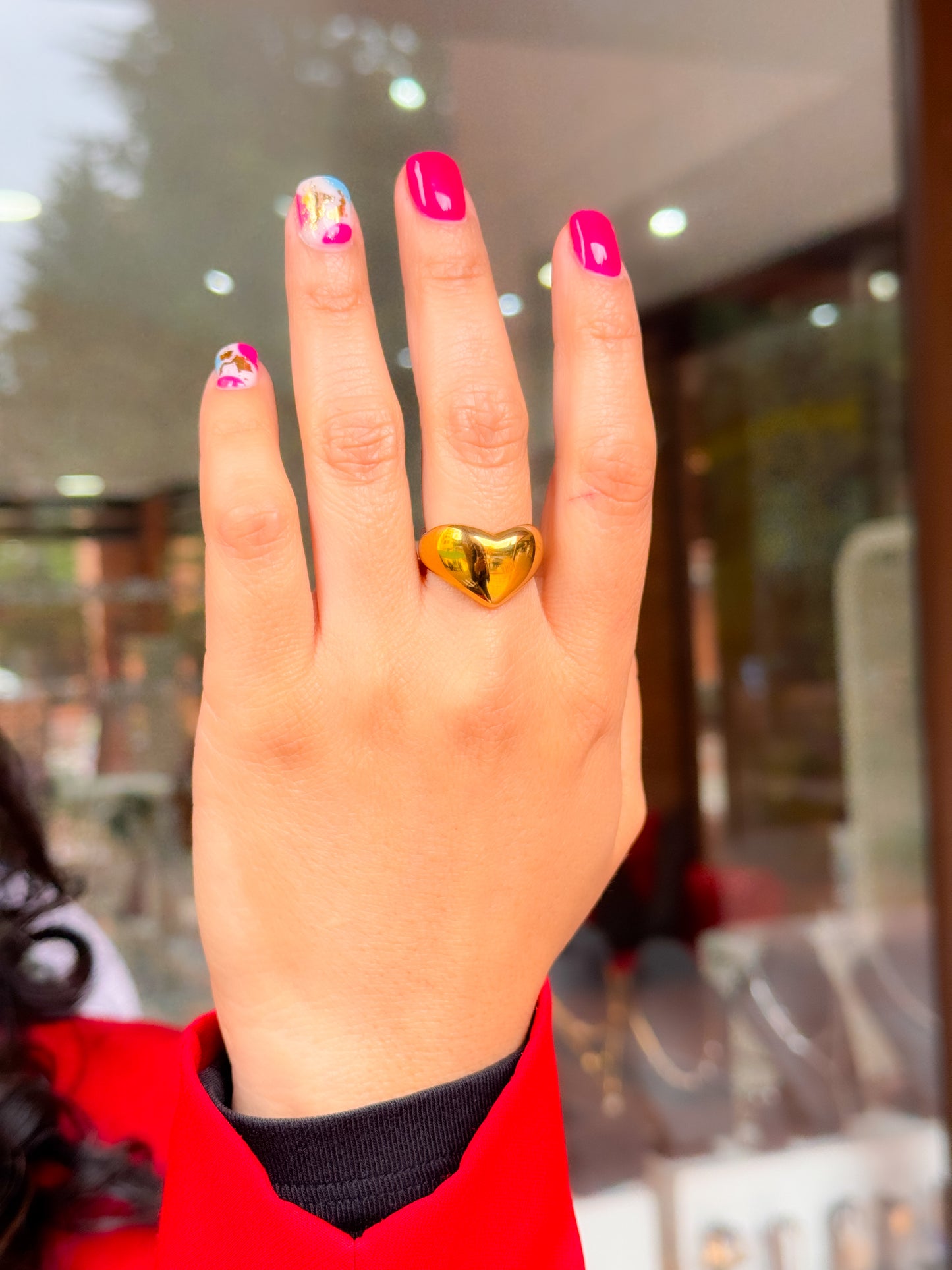 Anillo golden love