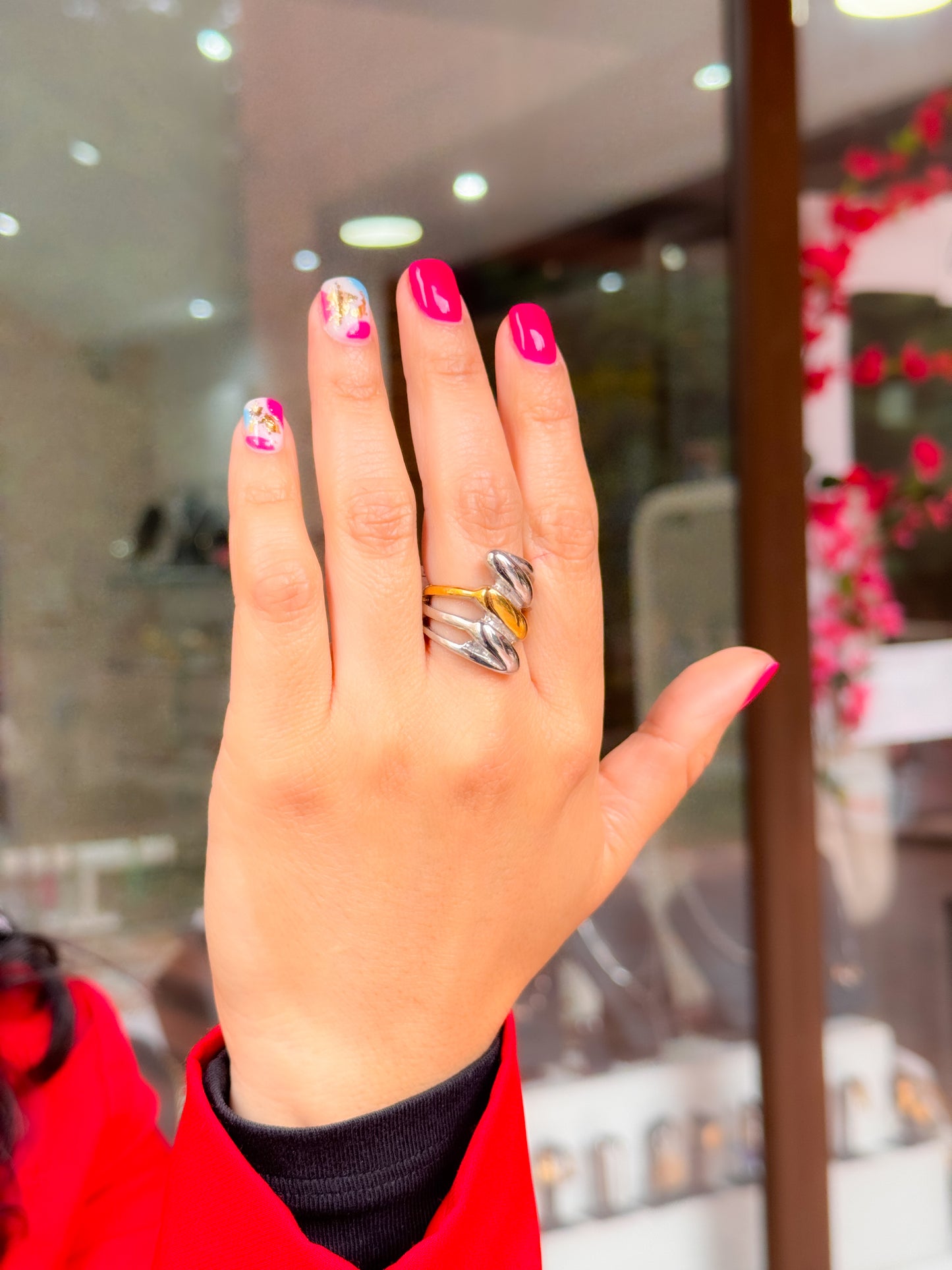 Anillo dos tonos dual