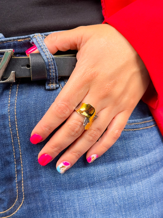 Anillo dos oros aurora