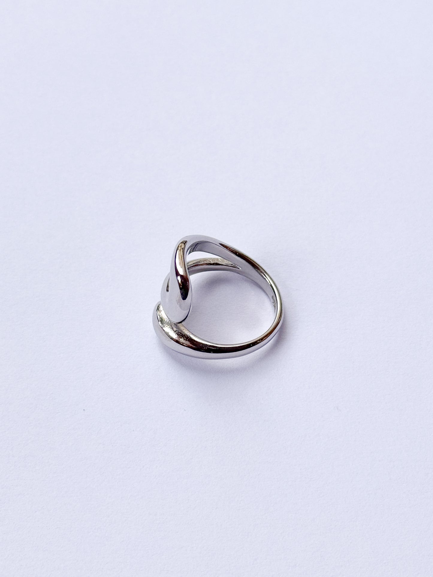 Anillo Eclipse Plateado