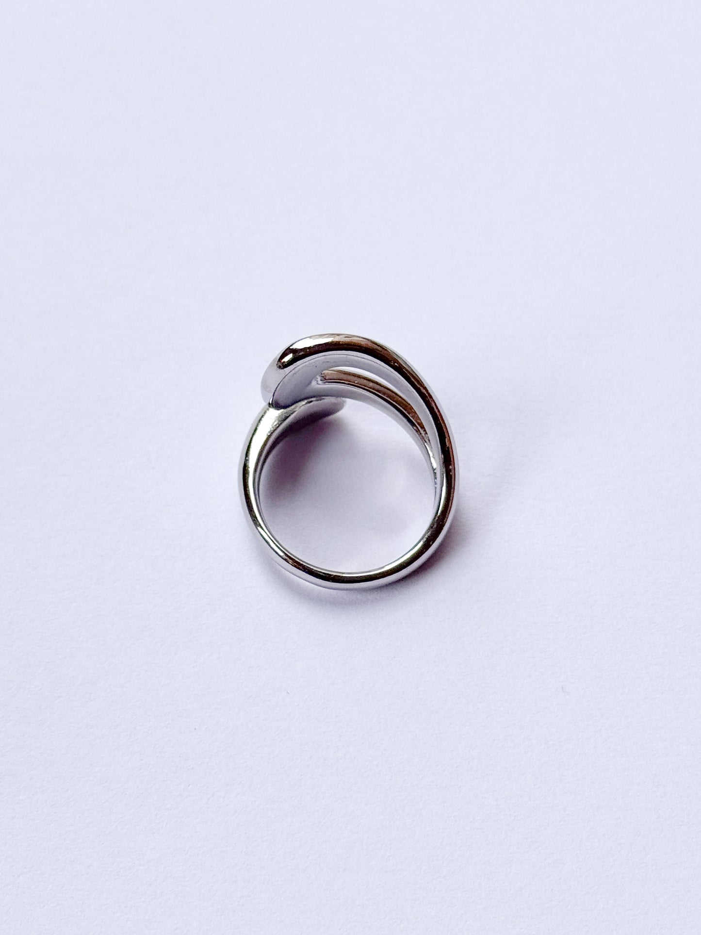 Anillo Eclipse Plateado