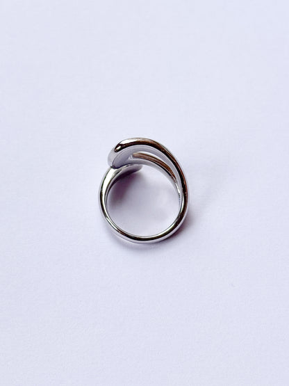 Anillo Eclipse Plateado