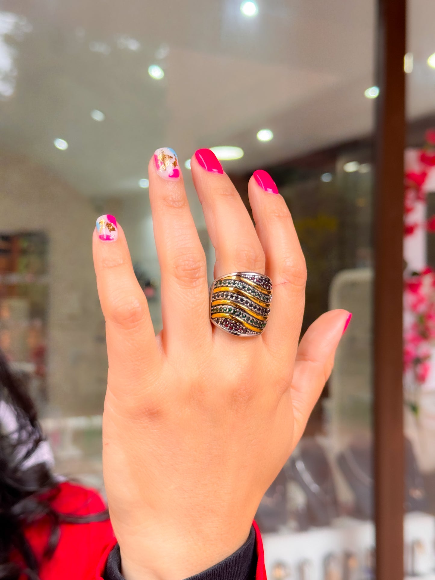 Anillo dos oros vintage