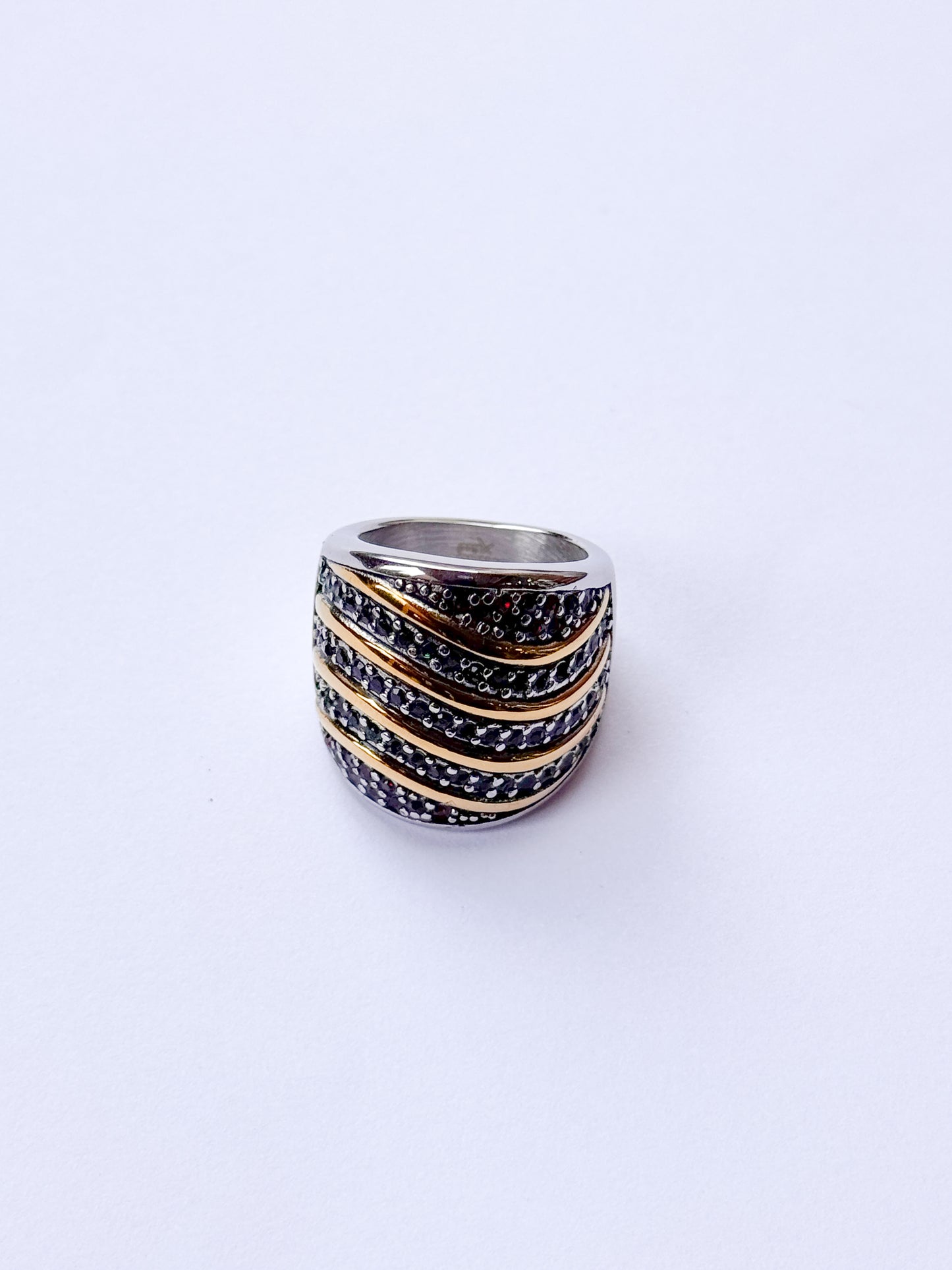 Anillo dos oros vintage