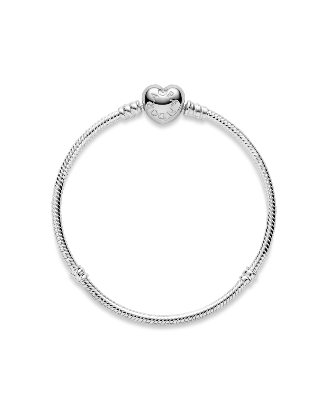 Pulsera con broche de corazón